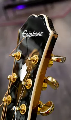 Epiphone - J-200 EC Studio Acoustic/Electric - Vintage Sunburst 7